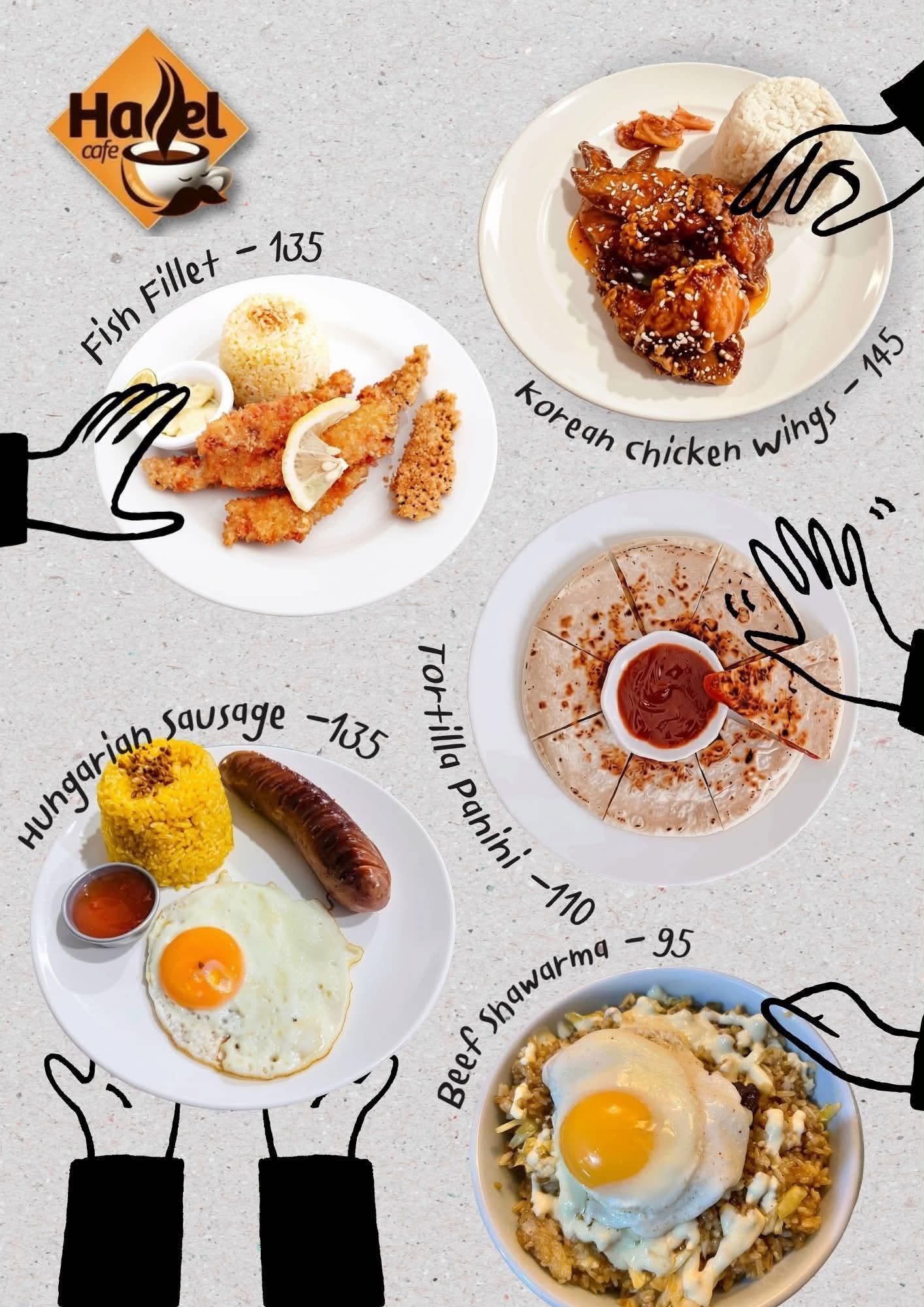 Hallel Cafe Menu